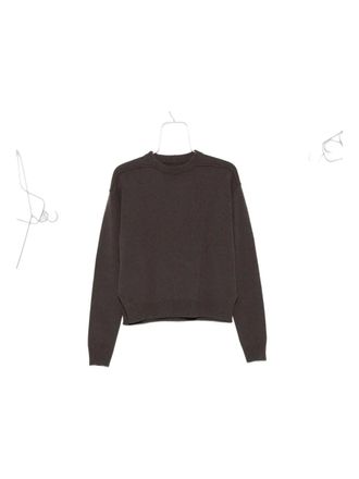 Rick Owens round-neck wool sweater - Green