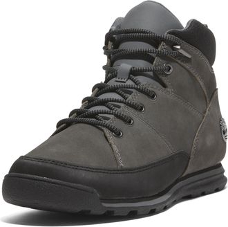 Timberland Mens Euro Rock Mid Lace Leather Boots, Medium Grey, 11 UK