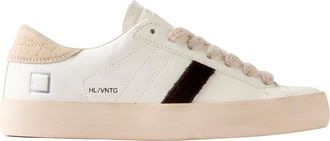 D.A.T.E. D.a.t.e., Schoenen, Dames, Wit, 40 EU, Katoen, Hill Sneaker