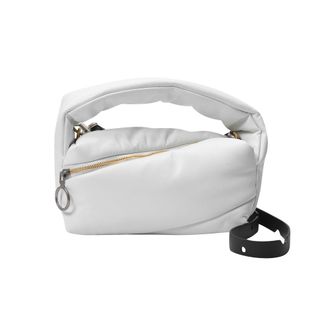 Off-white Wit Leren Pomptasje