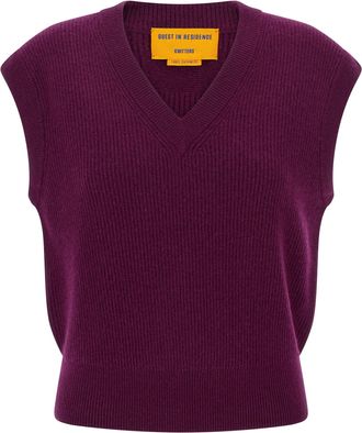 Guest In Residence rib Vest