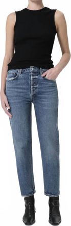 A Gold E Riley Crop Pants In Moor