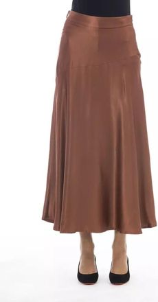 Alpha Studio Viscose Satin Skirt