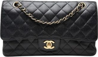 Chanel Pre-owned Matelasse Caviar Shoulder Bag - Dames - Vintage Schoudertas - Zwart - ONE Size - Leer - Vintage
