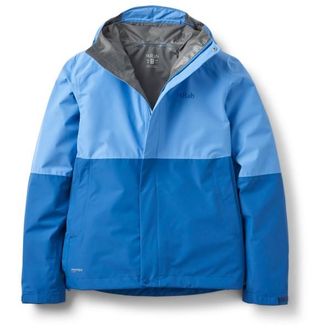 RAB Downpour Jacket Regenjacke f&uuml;r Damen | blau