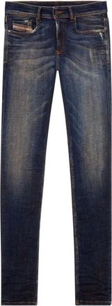 Diesel 5-pocket jeans 1979 Sleenker voor mannen - Heren - Slim Fit Jeans - Blauw - W34 - Katoen - Jeans