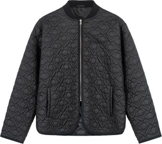 Rough. Piumino Olive - Nero