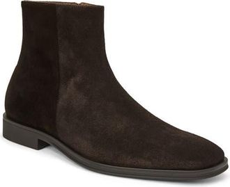 Bruno Magli Raging Leather Ankle Boot in Brown Suede at Nordstrom, Size 11.5