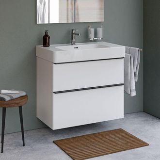 Duravit Duravit - Conjunto De Ba&ntilde;o Con Lavabo De Mdf Y Cer&aacute;mica 80x72x48cm - Blanco - Sun Blanco