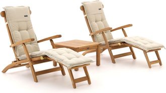 Sunyard Furniture Sunyard Country/Wales 60cm deckchair set 3-delig