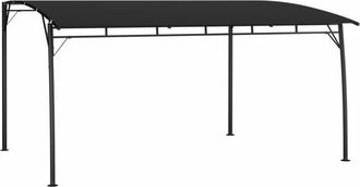 vidaXL Toldo Parasol De Jard&iacute;n Gris Antracita 4x3x2,55 M Vidaxl