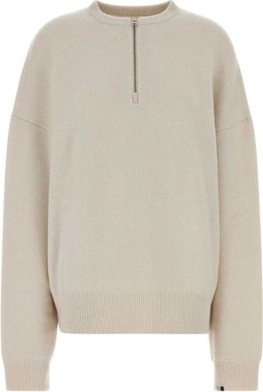 Extreme Cashmere Truien & Vesten, Dames, Beige, ONE Size, Round-neck Truien