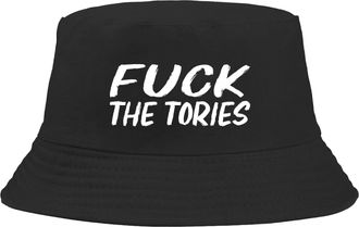 Generic Fuck The Tories Bucket Hat (Black)