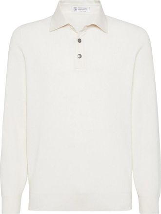 Brunello Cucinelli Cashmere Polo Shirt