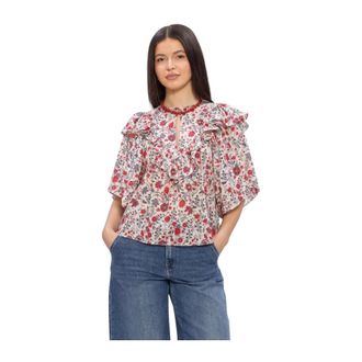 Antik Batik Dames, Blouses & Shirts, Veelkleurig, Maat: S