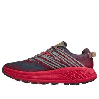 Hoka One One (WMNS) HOKA ONE ONE Speedgoat 4 Low Red Grey 1106527-CPPNK