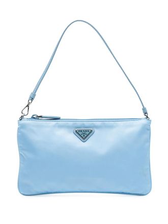 Prada 2013-2025 Re Nylon Pochette shoulder bag - Blue