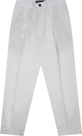 Department Five White Relaxed Trousers