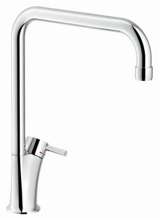 Nobili Nobili - Mezclador Monomando De Fregadero Ca&ntilde;o Alto Giratorio - Cromo - Cu92813cr