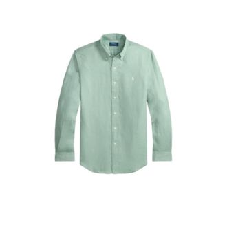 Ralph Lauren Camicia in lino - - Shirts - Uomo - Verde - L