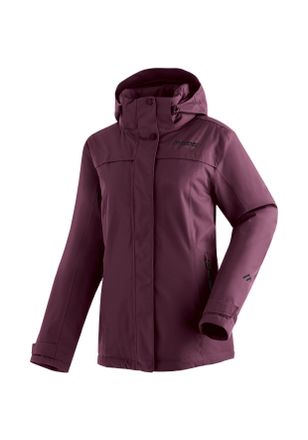 Maier Sports Winterjacke MAIER SPORTS Lisbon, Damen, Gr. 36, purpurviolett, 100% Polyester, Jacken Winterjacke, warme Damen Jacke, wattierte Regenjacke, wasserdich