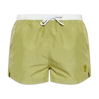 Ami Beachwear, male, Green, Size: S Ami de Coeur Swimshorts