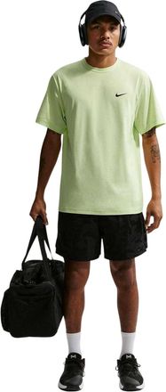 Nike Hyverse Swoosh T-shirt met korte mouwen voor heren (Kalk)