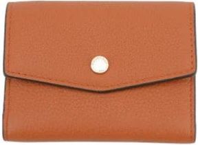 Pourchet Petit Porte-Monnaie - Dames - Portefeuilles - Oranje - ONE Size - Leer - Accessoires