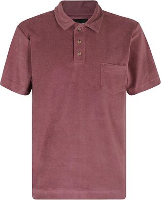 Howlin Klassieke Polo Shirt in Diverse Kleuren - Heren - Polos - Roze - M - Tops
