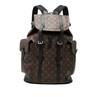 Louis Vuitton Pre-owned Vintage Rugzak - Heren - Pre-owned - Bruin - Maat: ONE Size Leer