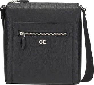 Ferragamo Gancini Leather Crossbody Bag