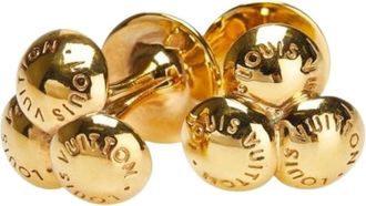 Louis Vuitton Pre-owned Accessories, male, Yellow, Size: ONE SIZE Pre-owned Bouton de Manchette Bouquet de Crew