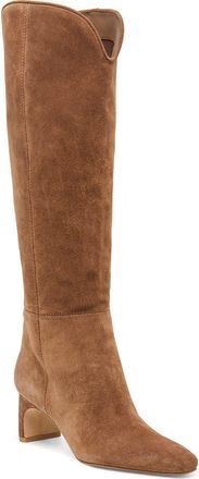 Dolce Vita Brion Knee High Boot in Cocoa Suede at Nordstrom, Size 5.5