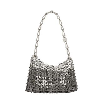 Paco Rabanne Mesh Shoulder Bag - Dames - Tassen - Grijs - Maat: ONE Size