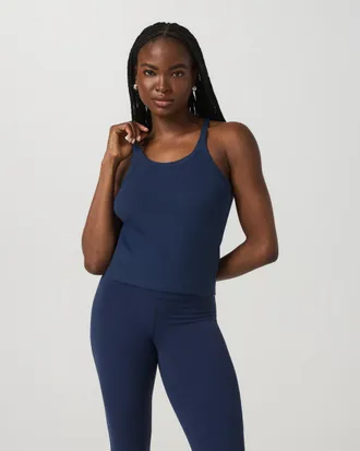 Vuori Clothing Cove Layering Tank Top | Blue Coast | XS, Size Extra Small