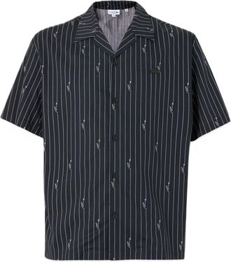 Lacoste Black Twill Relaxed Cotton Shirt