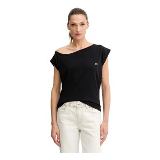 Miss Sixty Dames, Tops, Zwart, Maat: XS Katoen