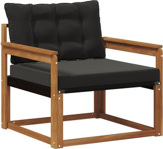 vidaXL Conjunto De Sof&aacute;s De Exterior Natural Vidaxl