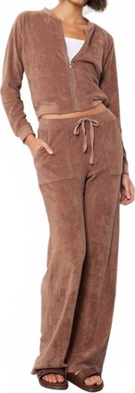 bobi Wide Leg Pant In Roast
