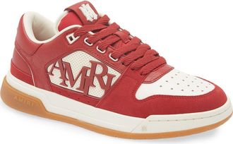 Amiri Classic Low Top Sneaker in Red Rose at Nordstrom, Size 13Us