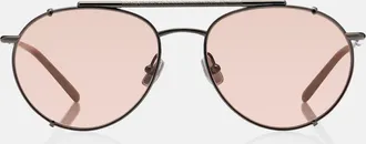 Brunello Cucinelli Timeless Reflection aviator sunglasses