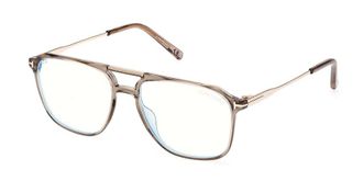 Tom Ford Blue Light Block Navigator Mens Eyeglasses FT5665-B 045 54