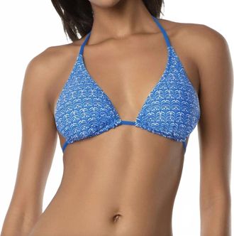 Helen Jon Reversible String Top In Fan Geo