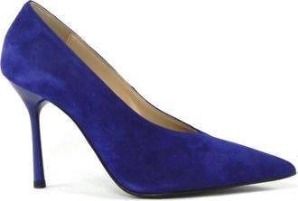 Giampaolo Viozzi Decollete Camoscio - Dames - Pumps - Blauw - 36 1/2 EU - Su&egrave;de - Schoenen