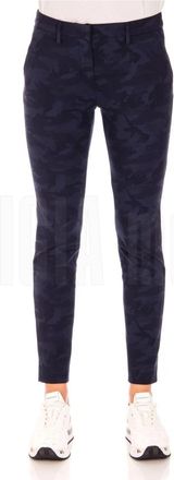 Mason's Cropped Broek - Dames - Vrijetijds broeken - Blauw - XL - Broeken