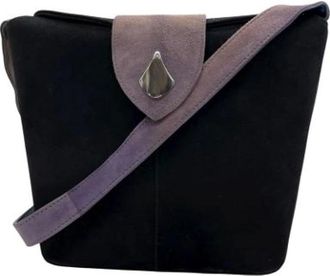 Bally Pre-owned Cross Body Bags, female, Black, Size: ONE SIZE Pre-owned Leather Shoulder Bag