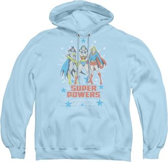 Gildan DC Comics Super Powers X3 Adult Pull Over Hoodie / Hooded Sweatshirt