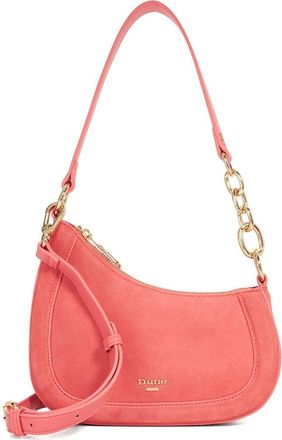 Dune London Direction Leather Shoulder Bag in Pink at Nordstrom