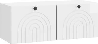 vidaXL Mueble Para Tv De Pared Brillante 78,5 X 31 X 30 Cm Vidaxl