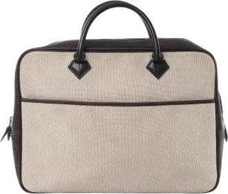 Herm&egrave;s Pre-owned Plume Dog 38 - - Pre-owned - Donna - Beige - ONE SIZE